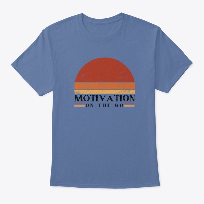 Motivation On The Go- Retro Sunset