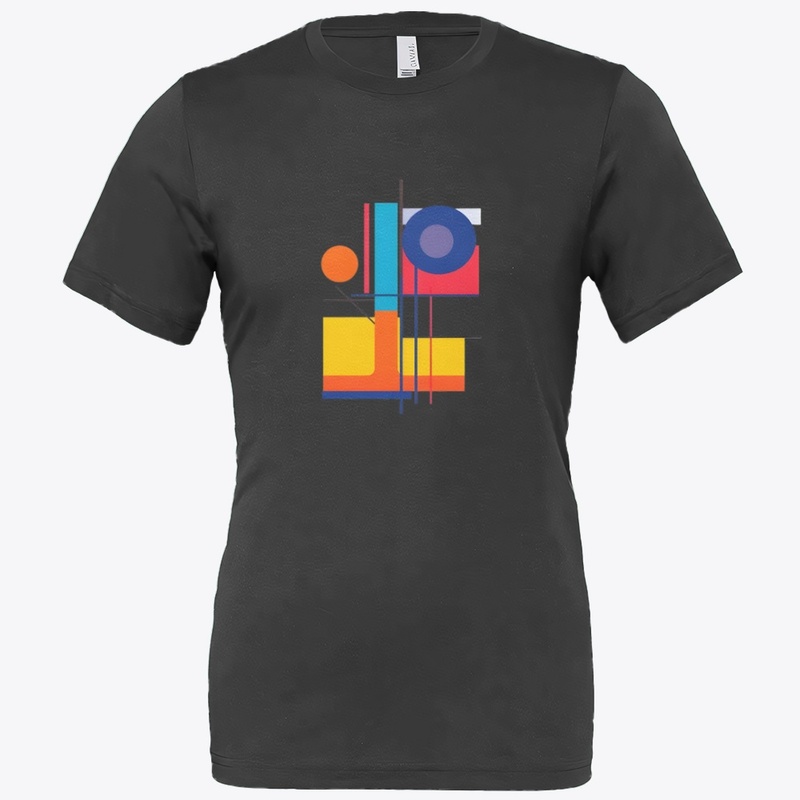 Stylized art T-shirt design