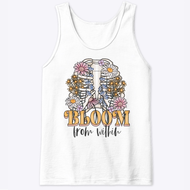 Bloom from within rib cage