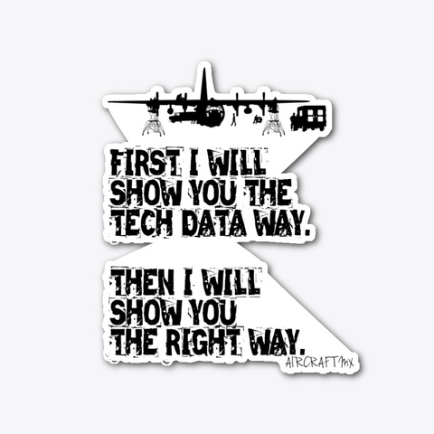 Aircraft Mx Standard T-Shirt Front