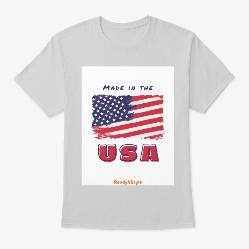 Made In The USA design White Edition