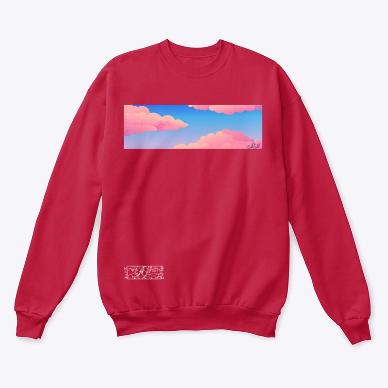 Cloud (Red Crewneck)