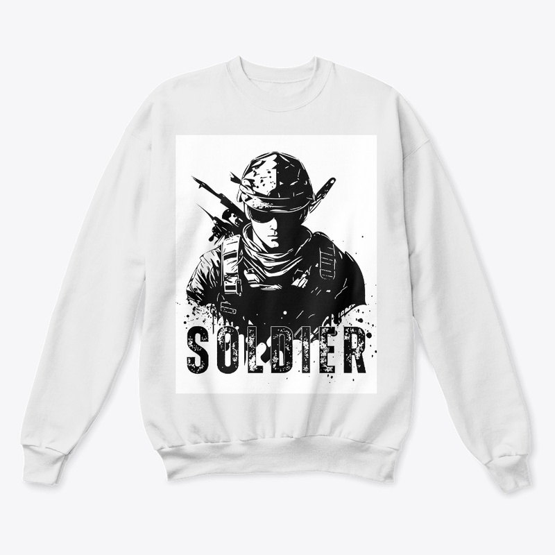 Soldier white tshirt 