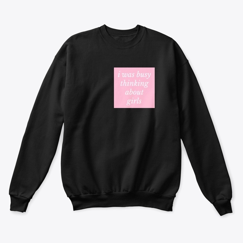 i was busy thinking about girls