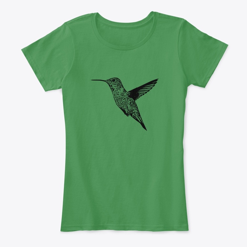 Hummingbird In Flight