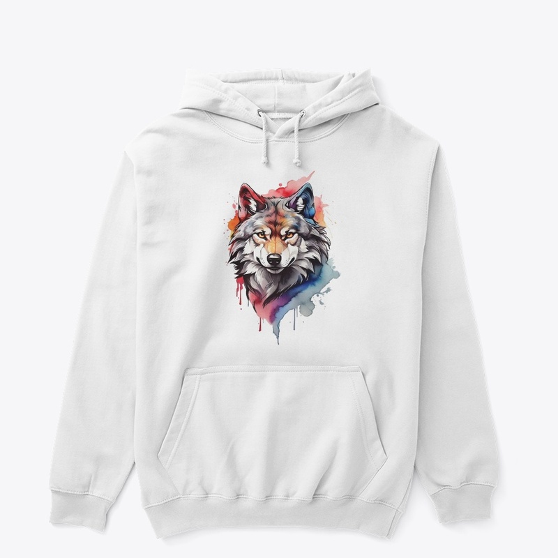 Ilustration wolf 3D