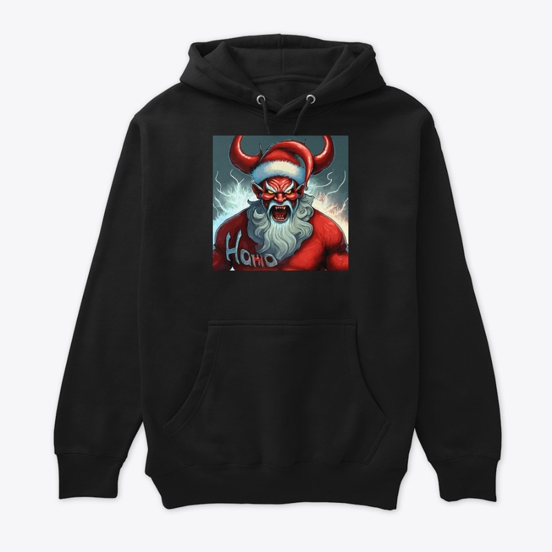 Santa Claws (punny and eye-catching)
