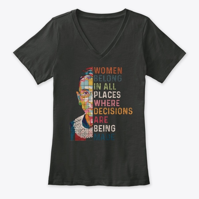 women belong in all places where tee