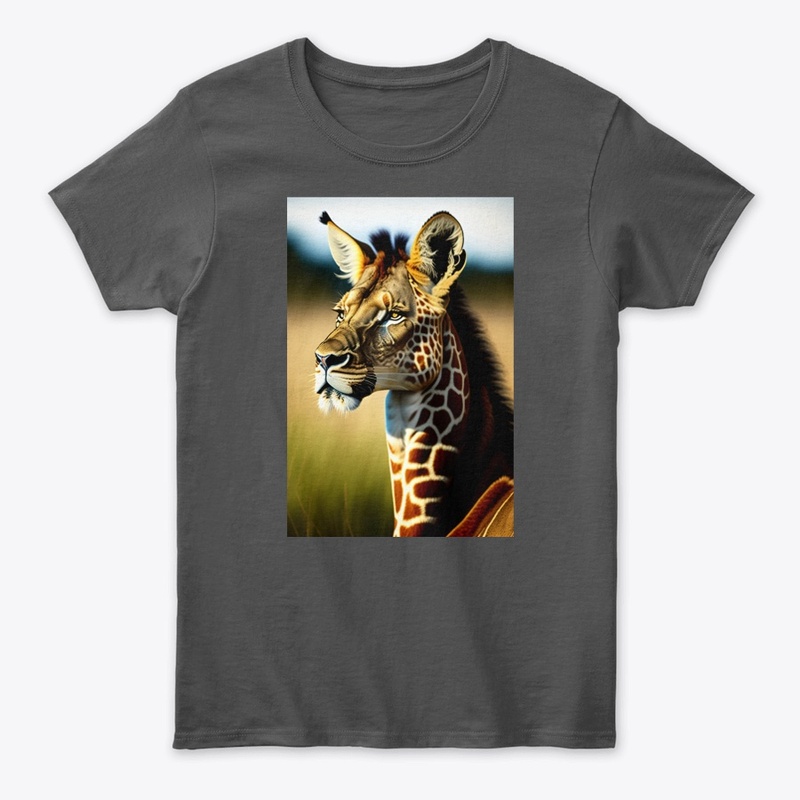 Adorable giraffe graphic design Tshirts 