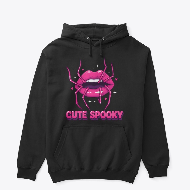 Cute Spooky Spider Lips