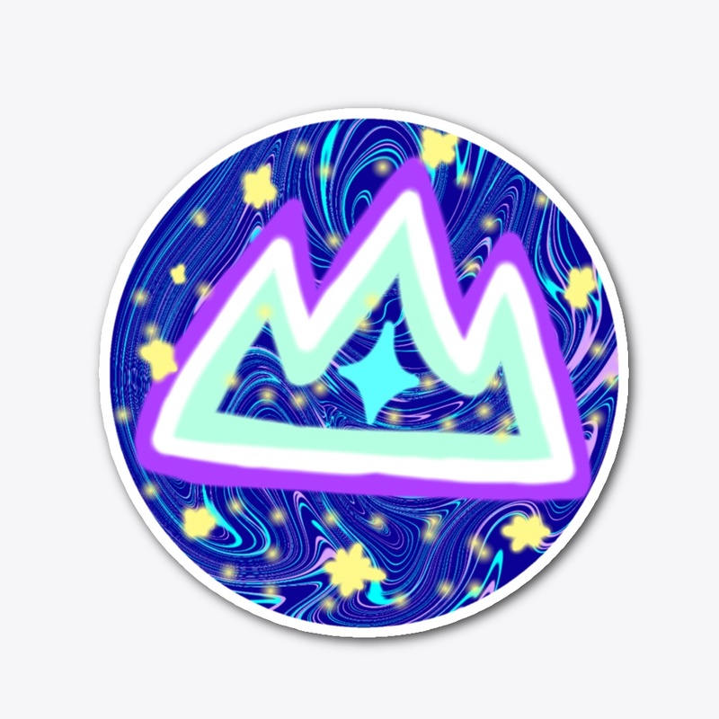 Neptune crown sticker