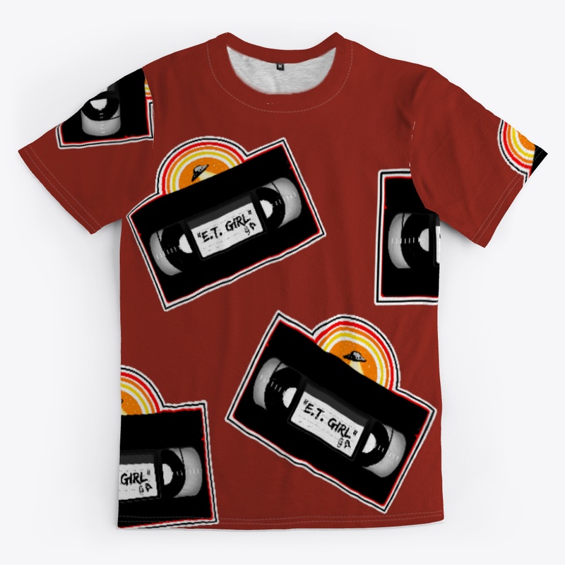 E.T. Girl VHS All Over