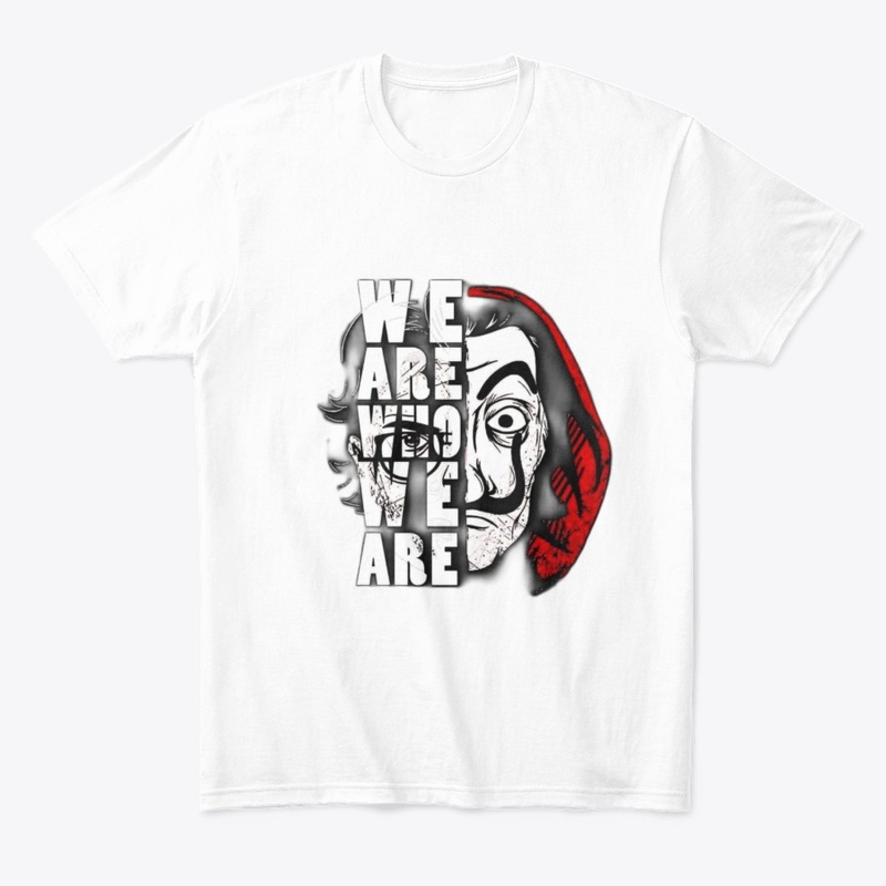 "We Are Who We Are Mask Hoodie"