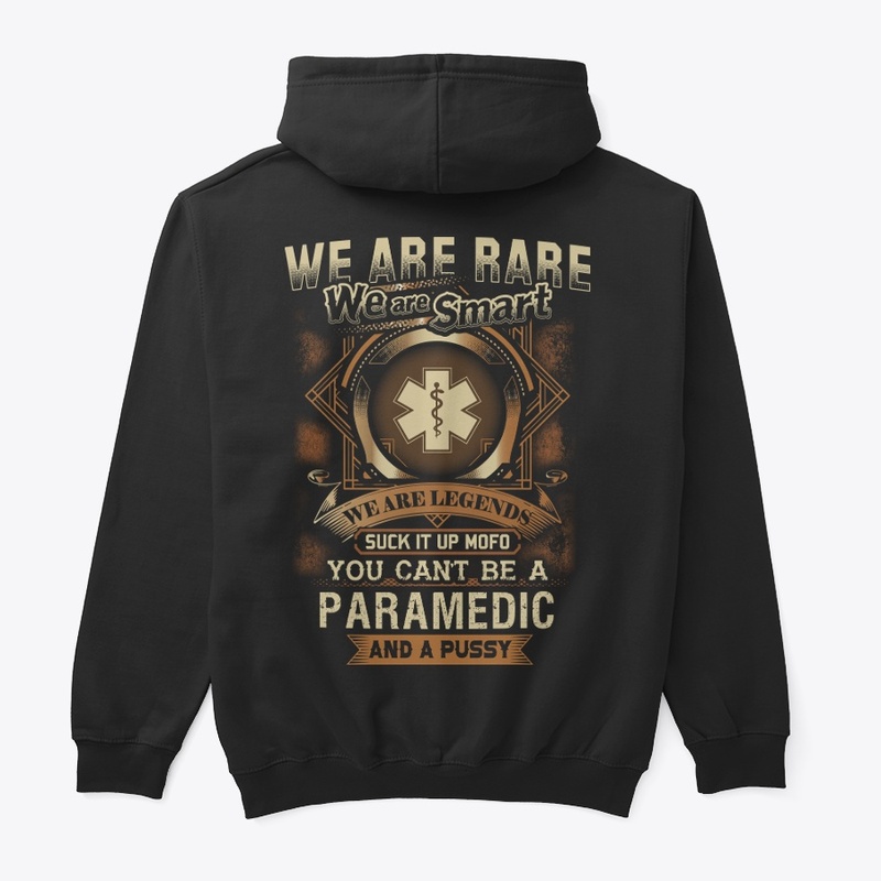Paramedic We Are Rare Hoodie