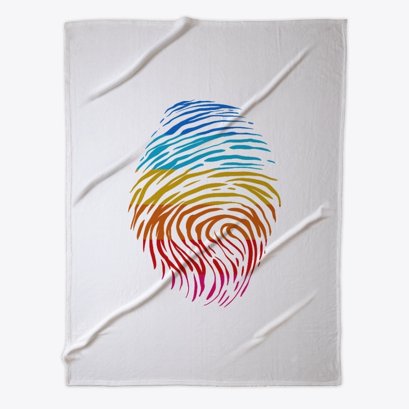 Colorful fingerprint