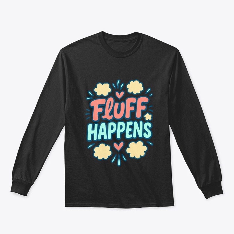 Fluff Happens – Maine Coon Cat Quote Tee