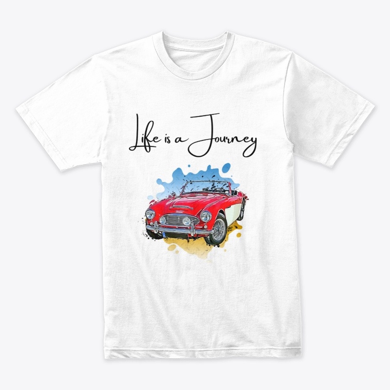 Life is a Journey Premium Design T-Shirt