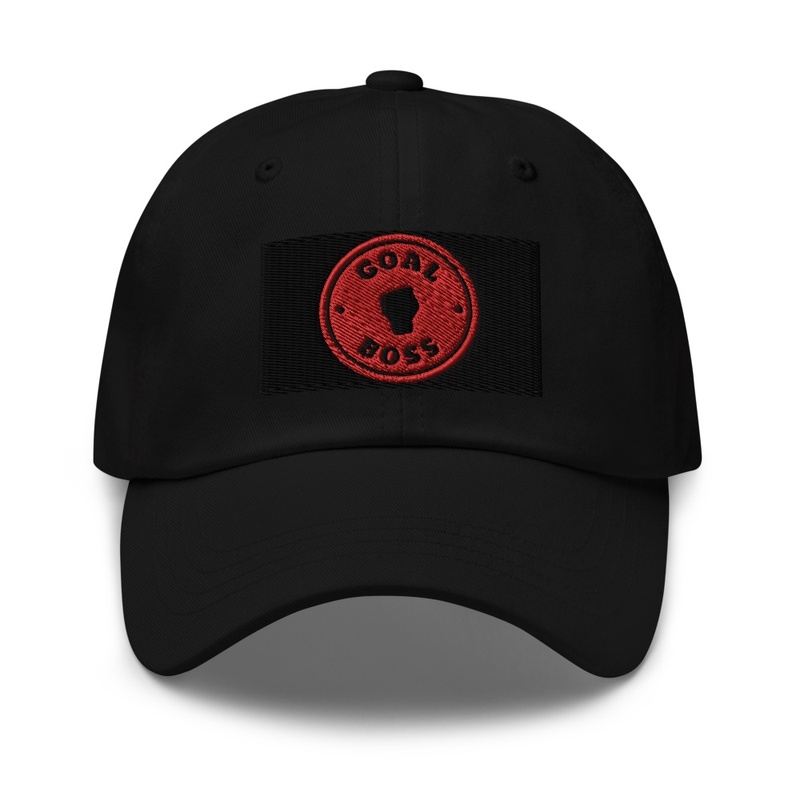 Red Hand Goal Boss Trucker Cap