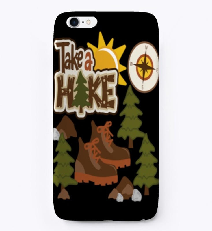 take a hike hiking t shirts