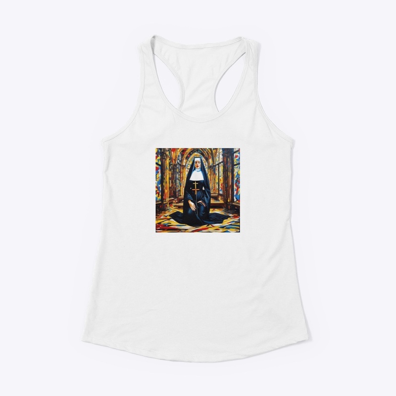 Nun splashes church
