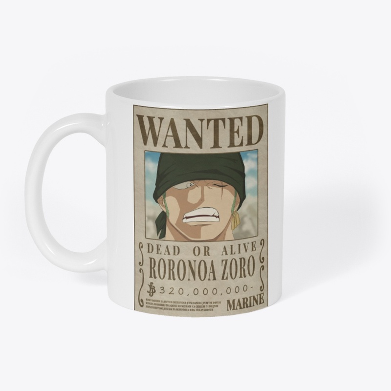 Roronoa Zoro Bounty T-shirt |UrbanBlend|