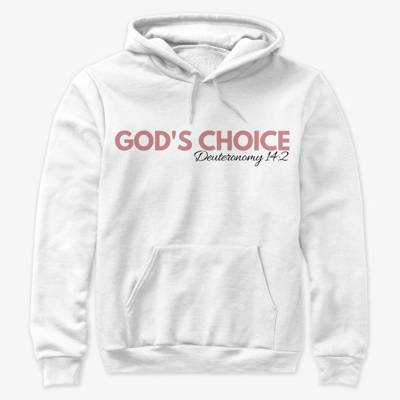 God's Choice Hoodie White