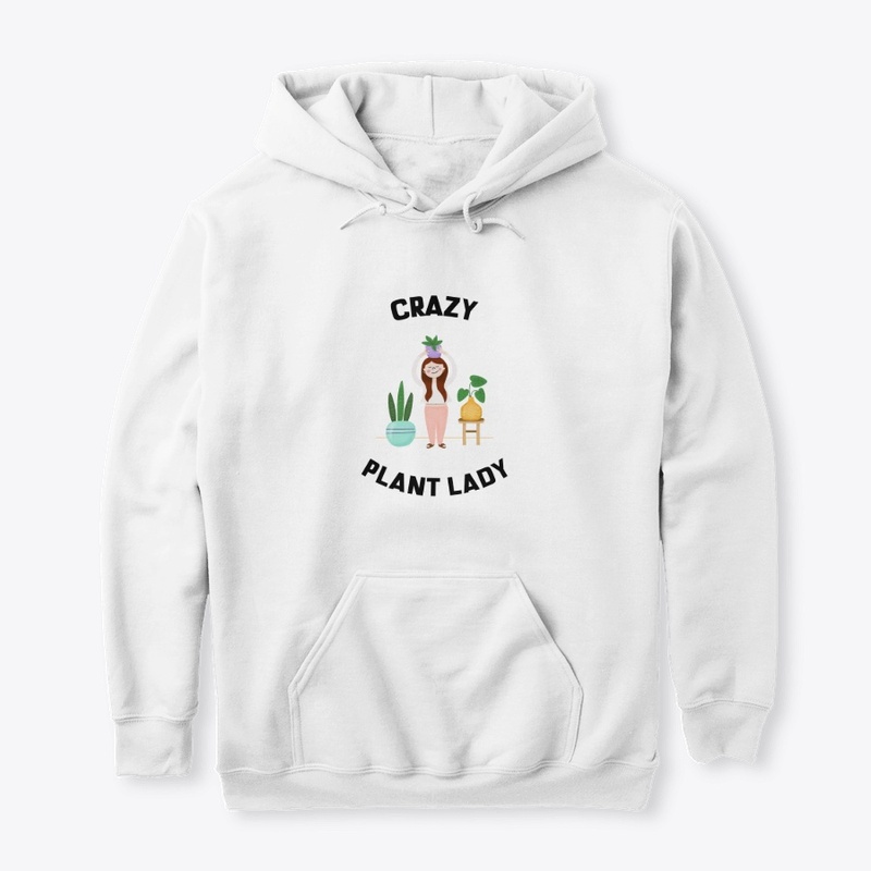 Crazy Plant Lady - Slogan Tee