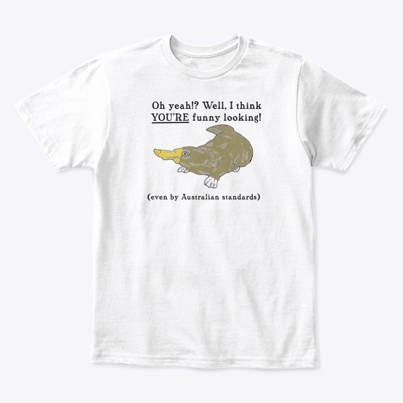 Funny Looking Duck-Billed  Platypus