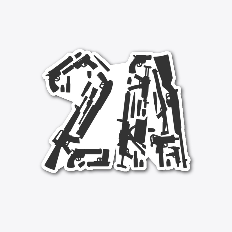 2A Guns/Firearms Sticker