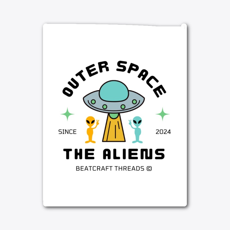 "BeatCraft Threads: Outer Space Aliens"