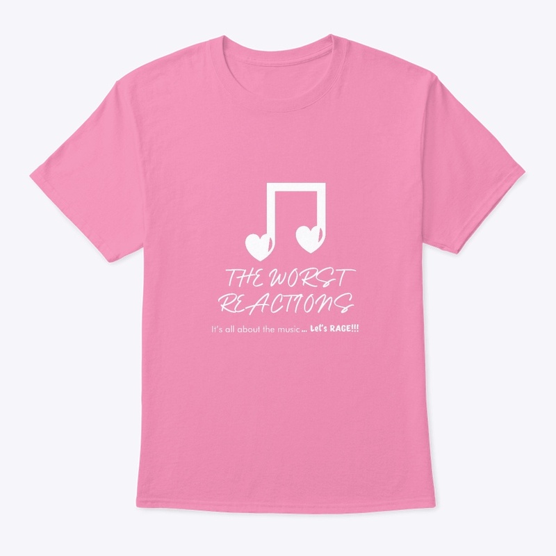 Let’s Rage!!! Tees (White Logo)