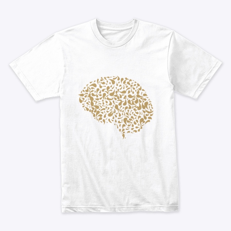 Gold BRAIN PORTRAIT