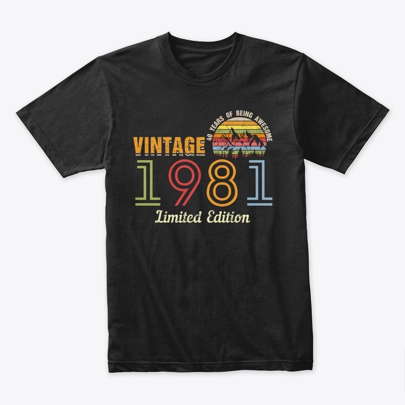 40 Year Old Vintage 1981 Limited Edition