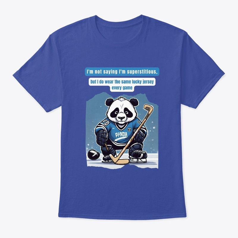 Panda T-Shirts for Ice Hockey Players!