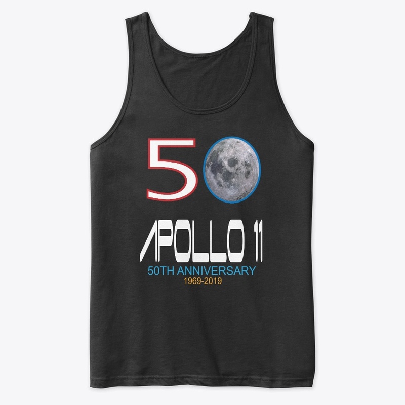 Apollo 11 50TH Anniversary Moon T-Shirt