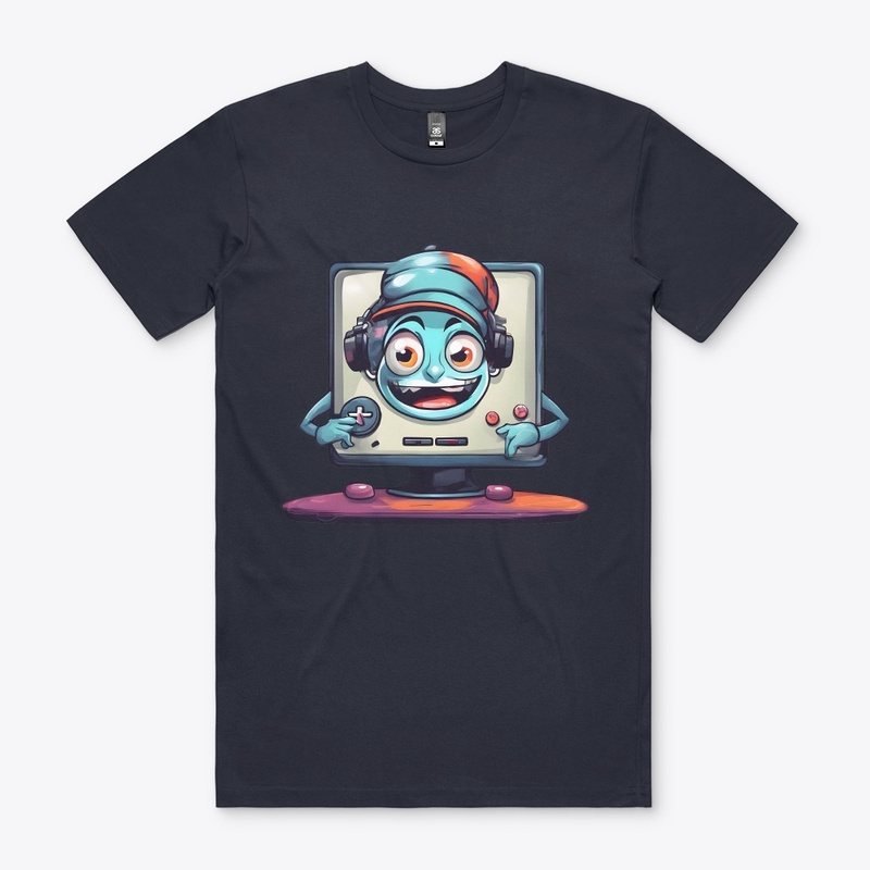Cartoon Video Gaming T-shirt Design
