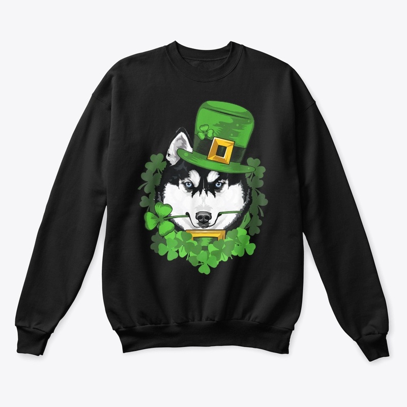 Husky St Patrick's Day Dog Lover