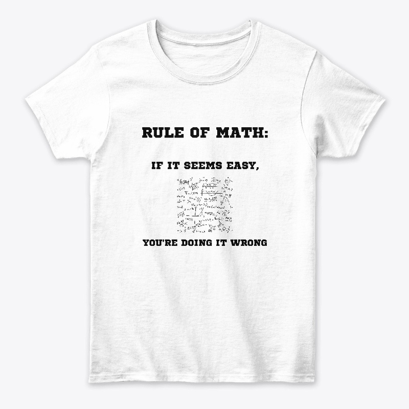Rule of math- Light colors