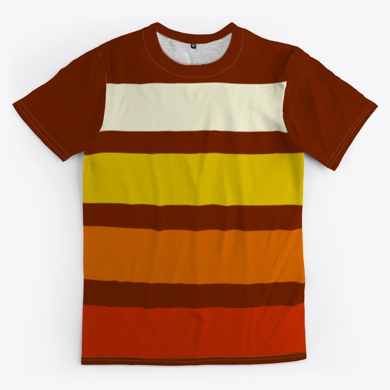 Classy 70s Style Retro Stripes