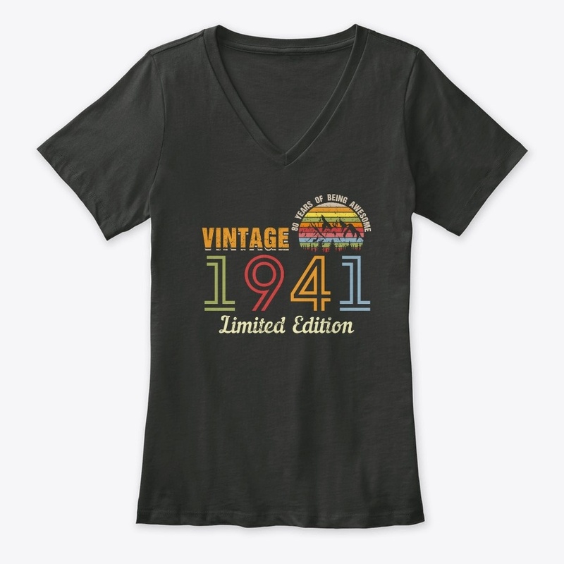 80 Year Old Vintage 1941 Limited Edition