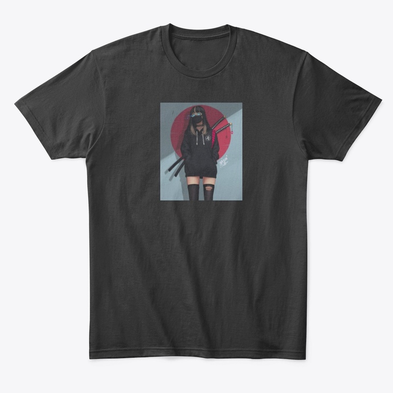 Japanese katana girl