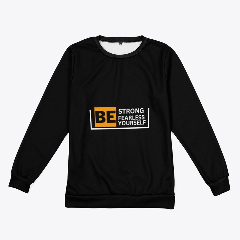 BE STRONG Quote Design T-Shirt