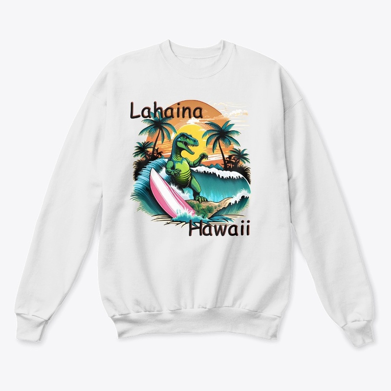 Surfing Dino Lahaina