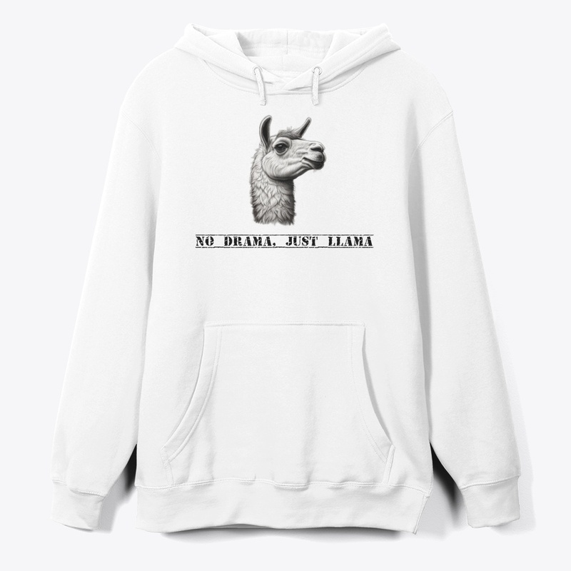 No Drama, Just Llama – Fun & Chill Tee