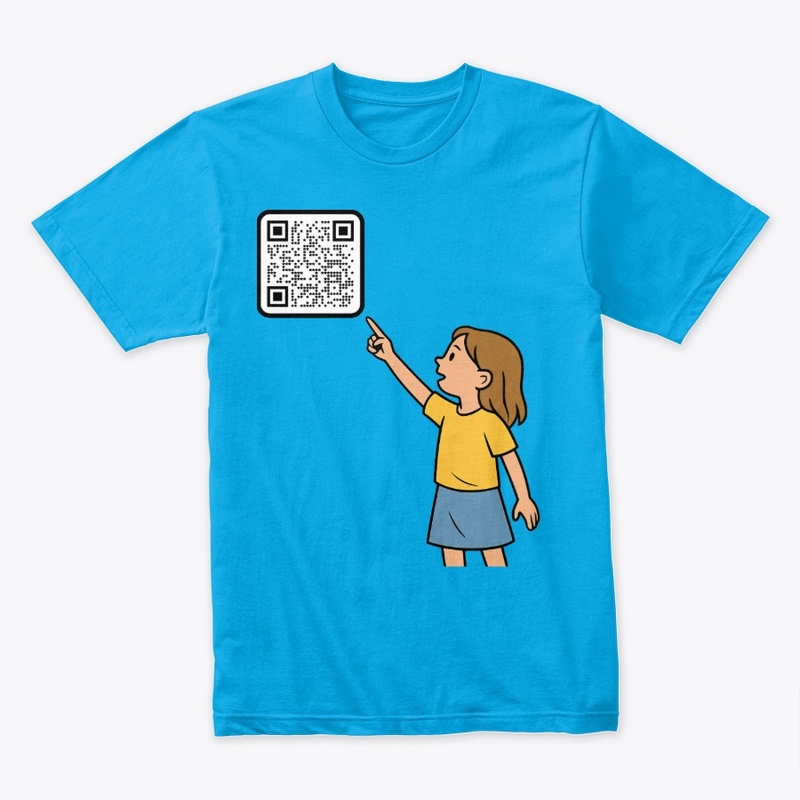 QR-ious Girl
