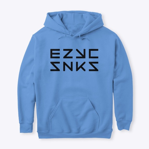 Ezycsnks Hoodie Carolina Blue Camiseta Front