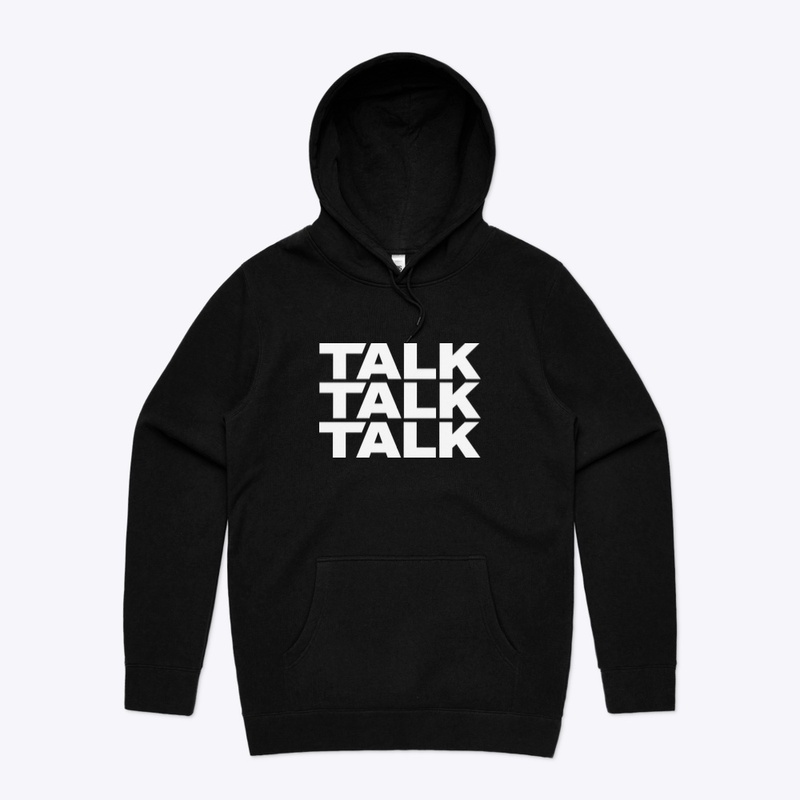 Talk Printed Hoodie