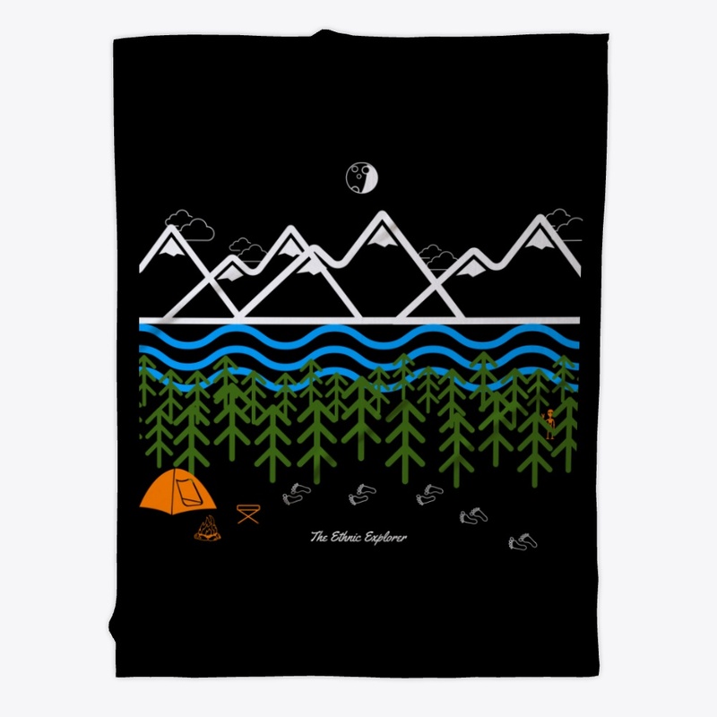 Never Alone Fleece Blanket