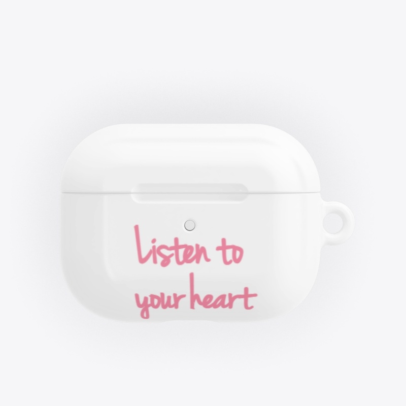 Listen to your heart  air pod case 