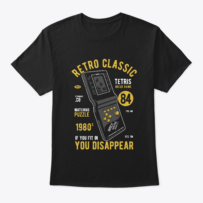 tee shirt retro brique